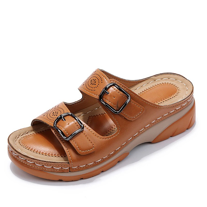 Liv™ | Comfortable Orthopedic Leather Sandals