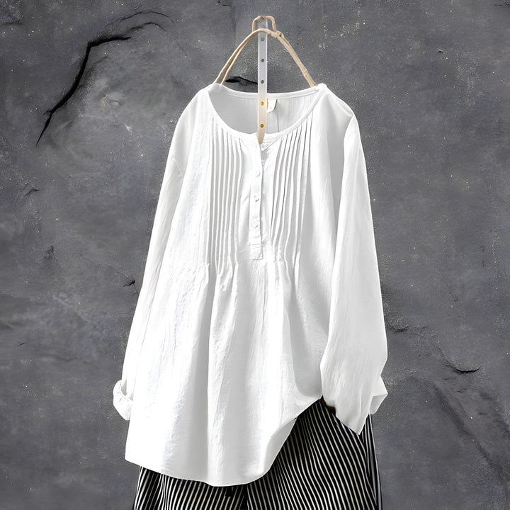 Cleo™ | Crafted Tunic Blouse