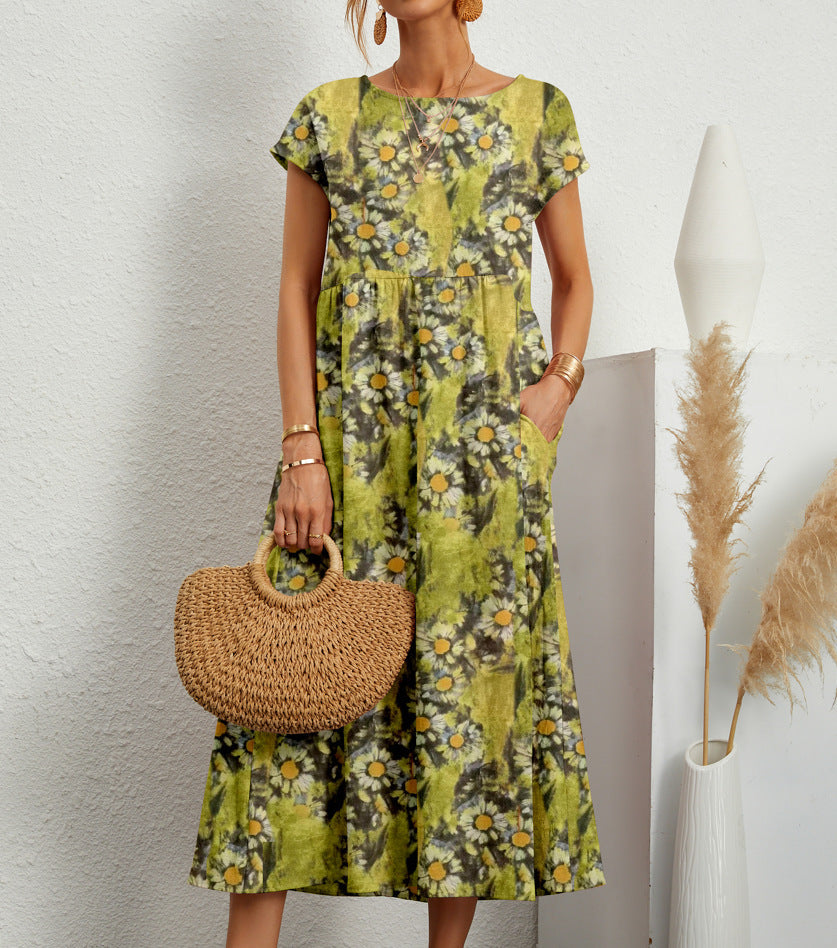 Roselle – Elegant Floral Dress