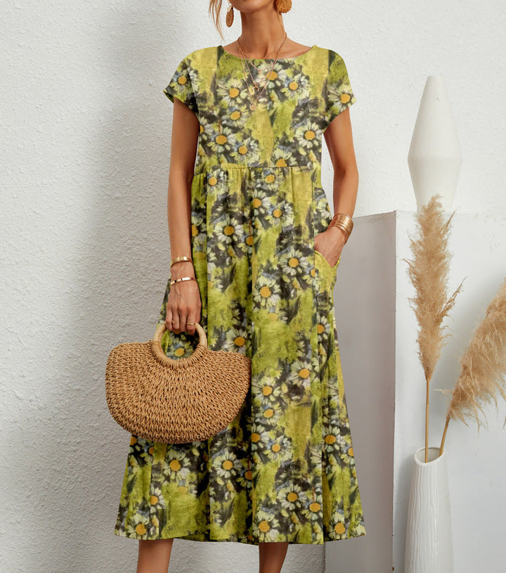 Roselle – Elegant Floral Dress