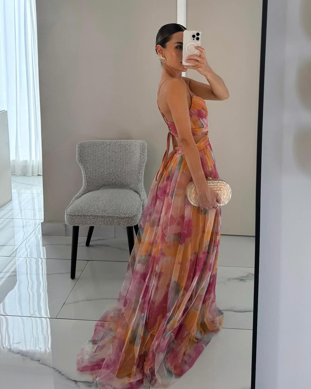 Lorraine – Elegant Floral Maxi Dress