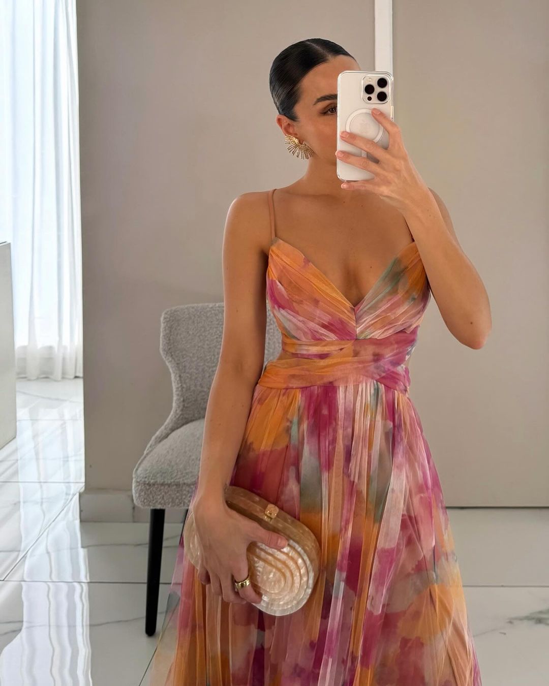 Lorraine – Elegant Floral Maxi Dress