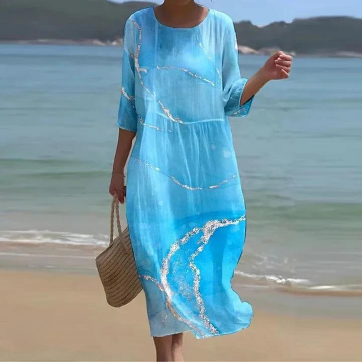 IZZI - Graceful Tummy-Enhancing Dress