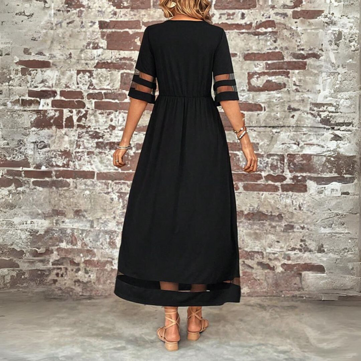 Amandine™ | Elegant Dress with Tummy Coverage