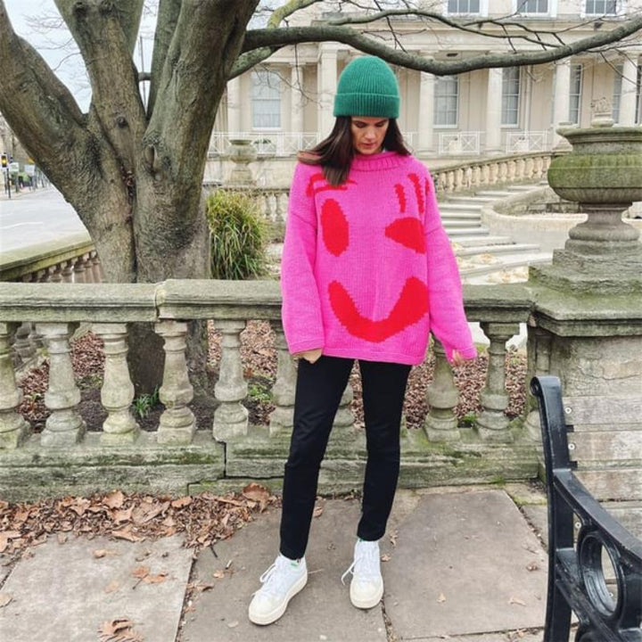 Nancy™ | Boho-Chic Oversized Sweater