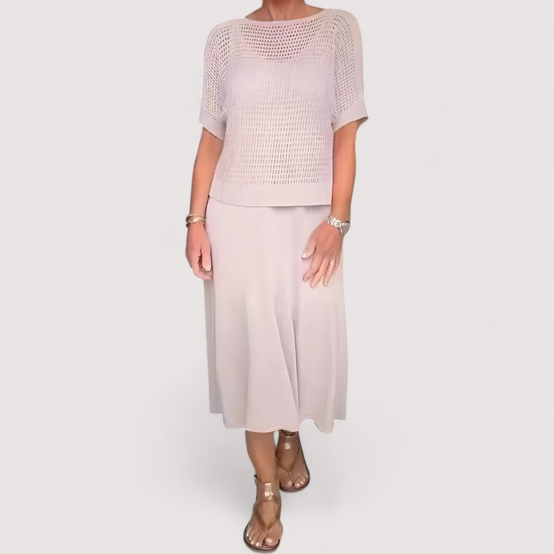 Maribel | Knit-Top Summer Dress