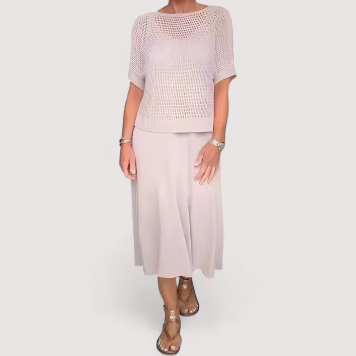 Maribel | Knit-Top Summer Dress