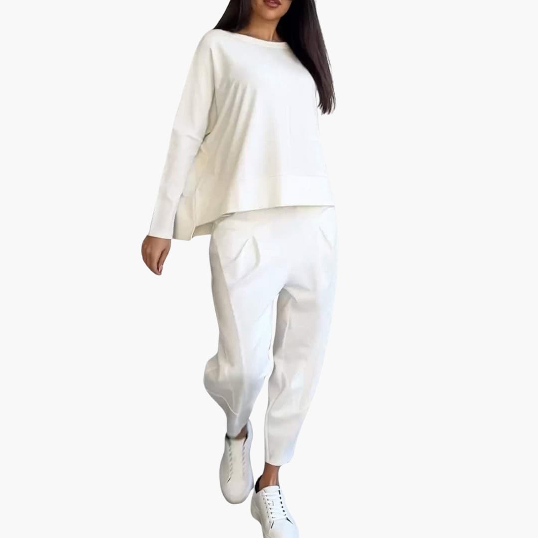 Anna™ | Comfortable Two-Piece Set with Crew Neck