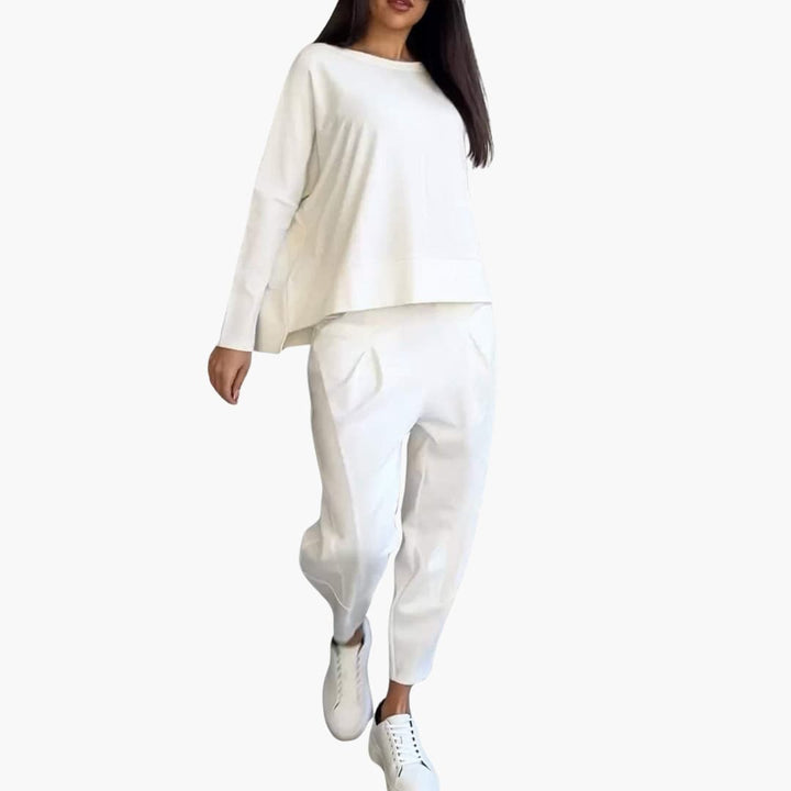 Anna™ | Comfortable Two-Piece Set with Crew Neck