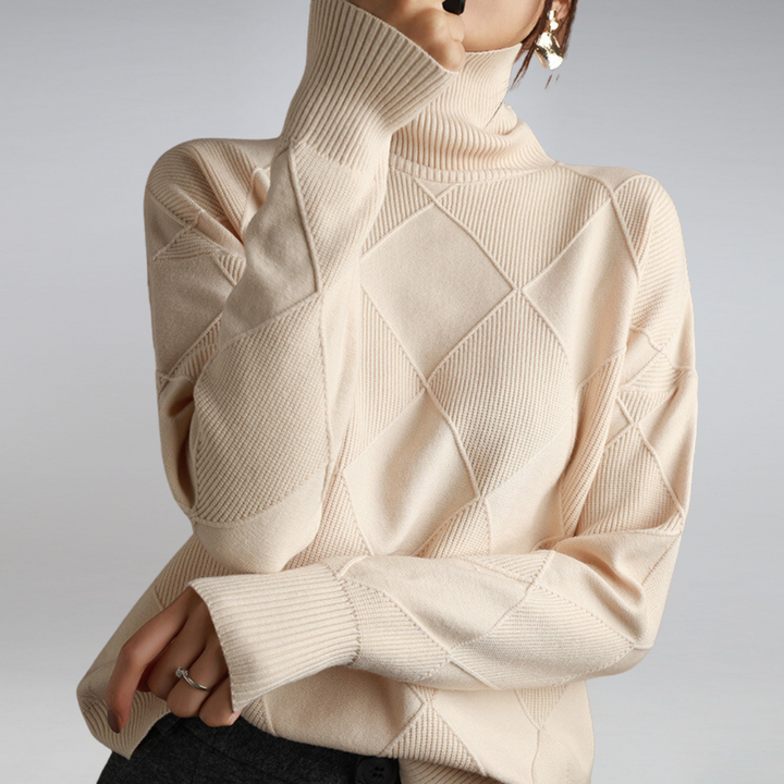 Adelle™ | Cashmere Turtleneck Sweater