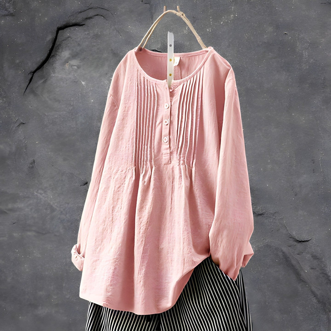 Cleo™ | Crafted Tunic Blouse