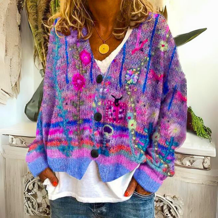 Josiane | Cozy and Vibrant Knit Jumper