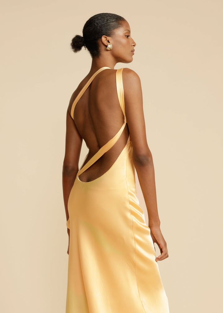 Solène – Elegant Full-Length Dress