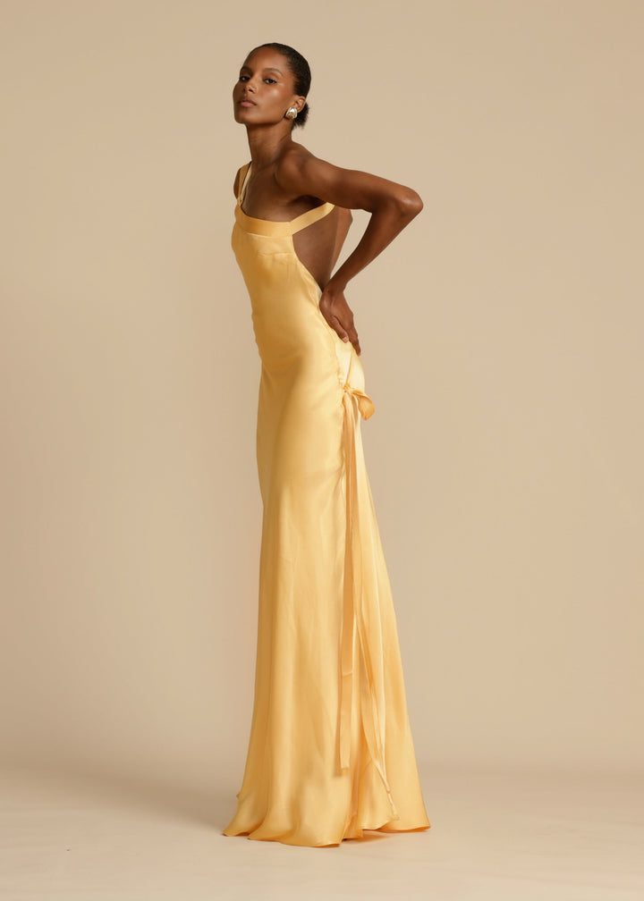 Solène – Elegant Full-Length Dress