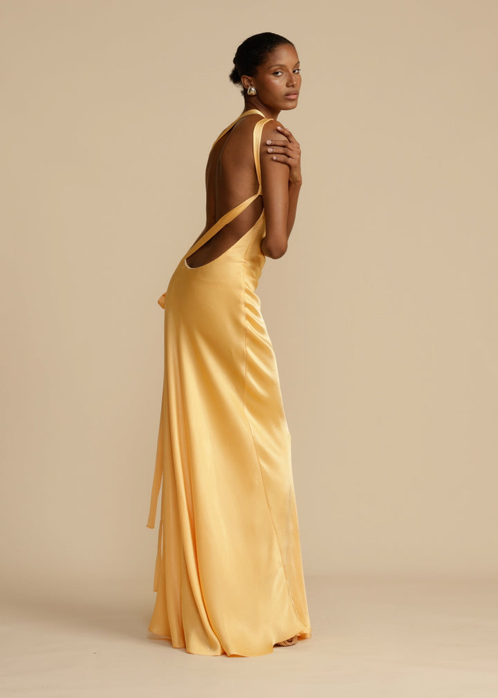Solène – Elegant Full-Length Dress