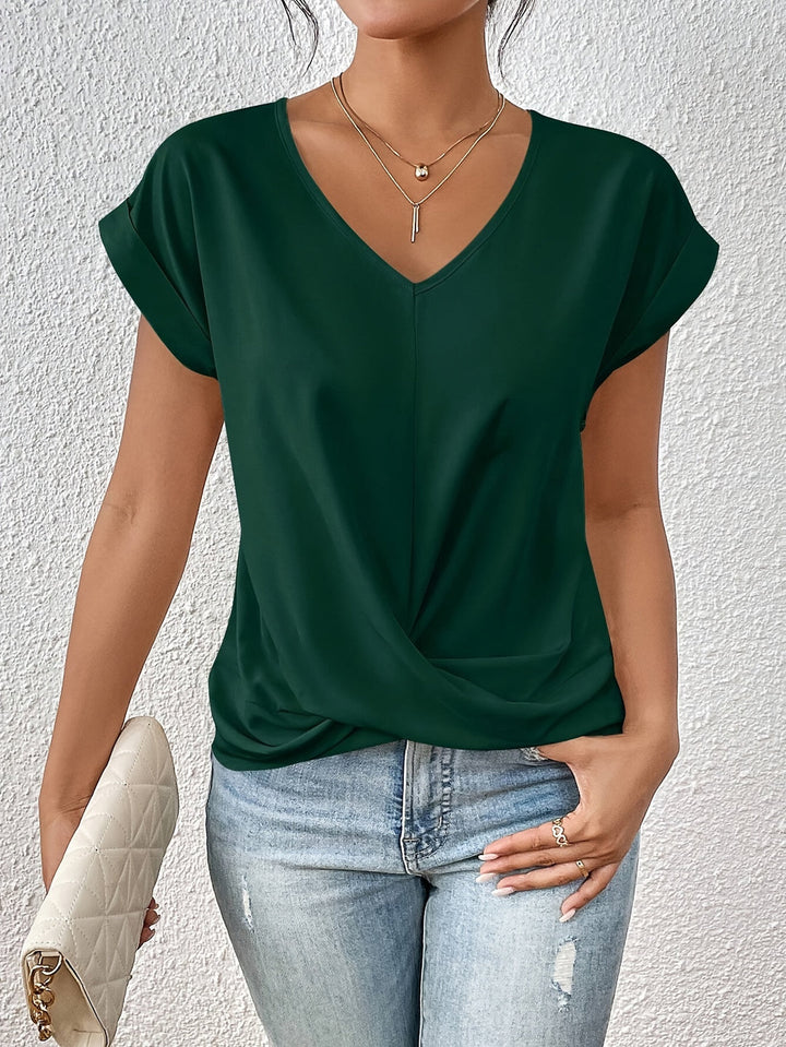 Tammana - Relaxed V-Neck T-Shirt