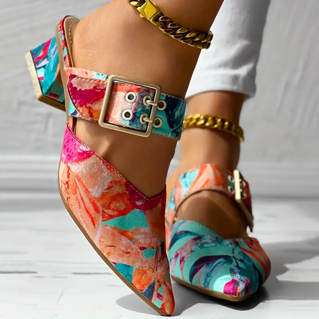 Funky Pumps™ | Vibrant Colorful Sandals