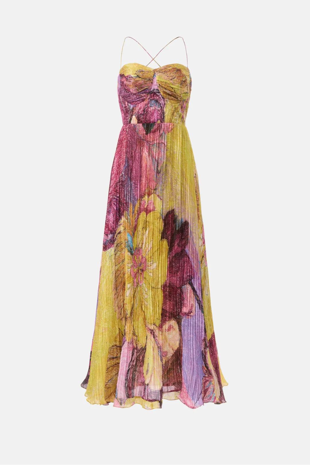 Kiara – Bold Patterned Maxi Dress