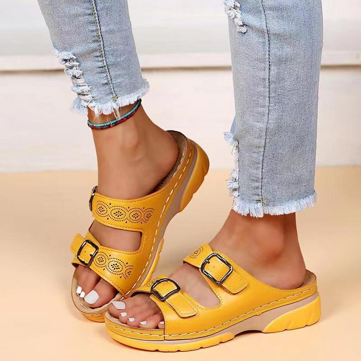 Liv™ | Comfortable Orthopedic Leather Sandals