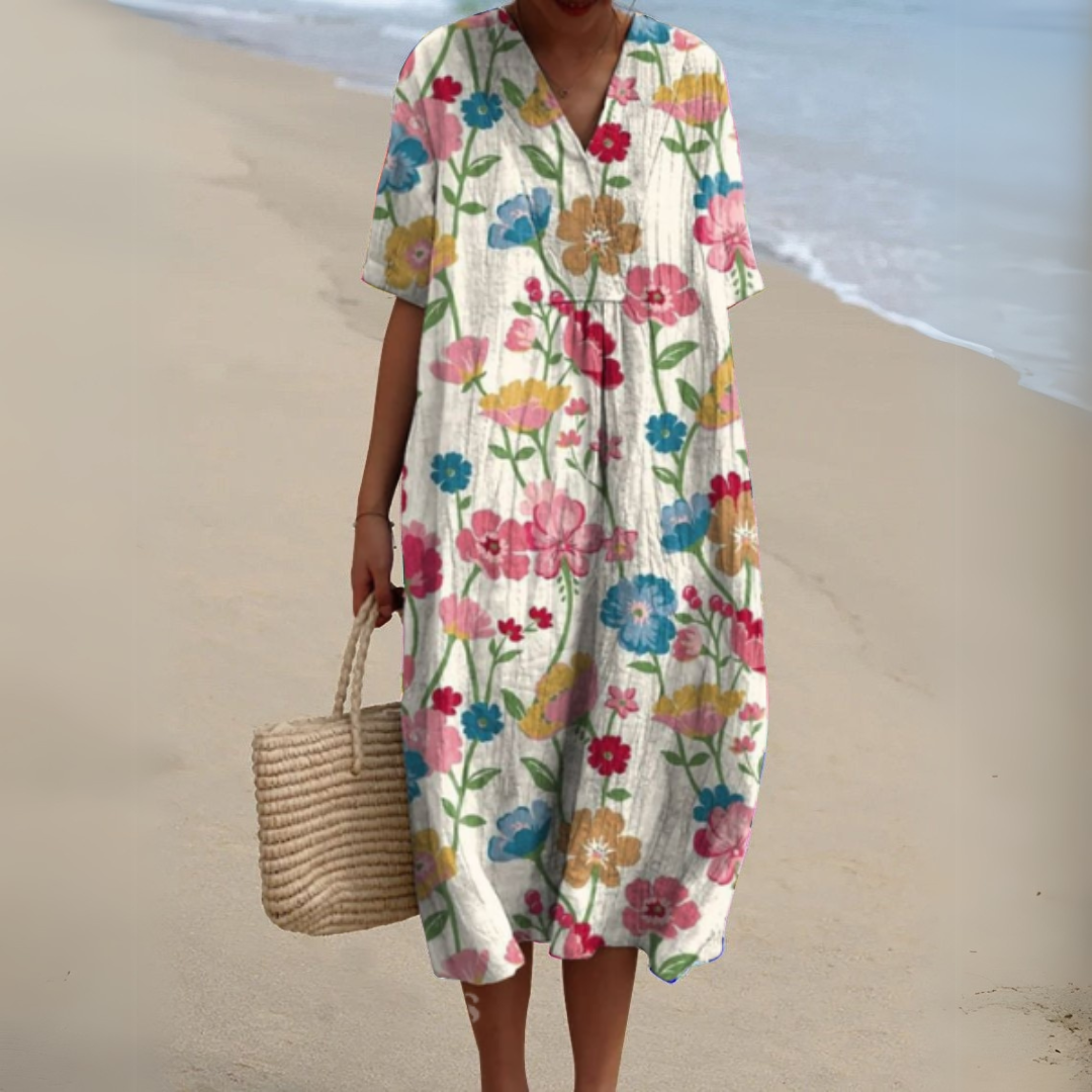 Nicole – Floral Summer Dress
