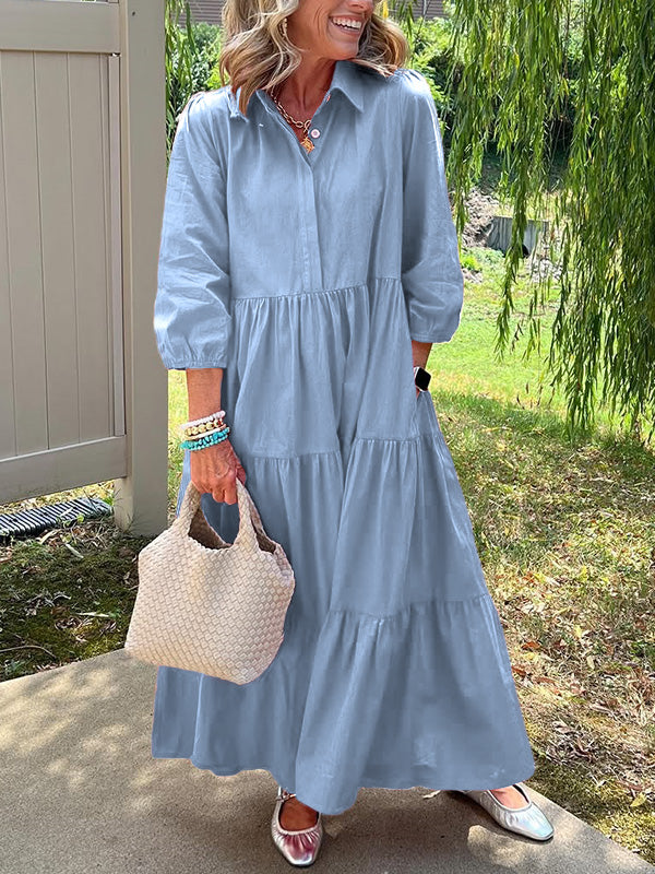 Bente™ | Elegant Timeless Maxi Dress