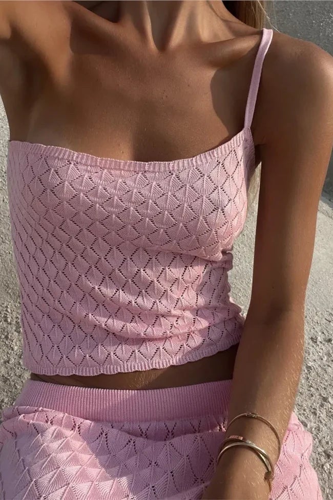 Neve | One-Strap Knitted Set