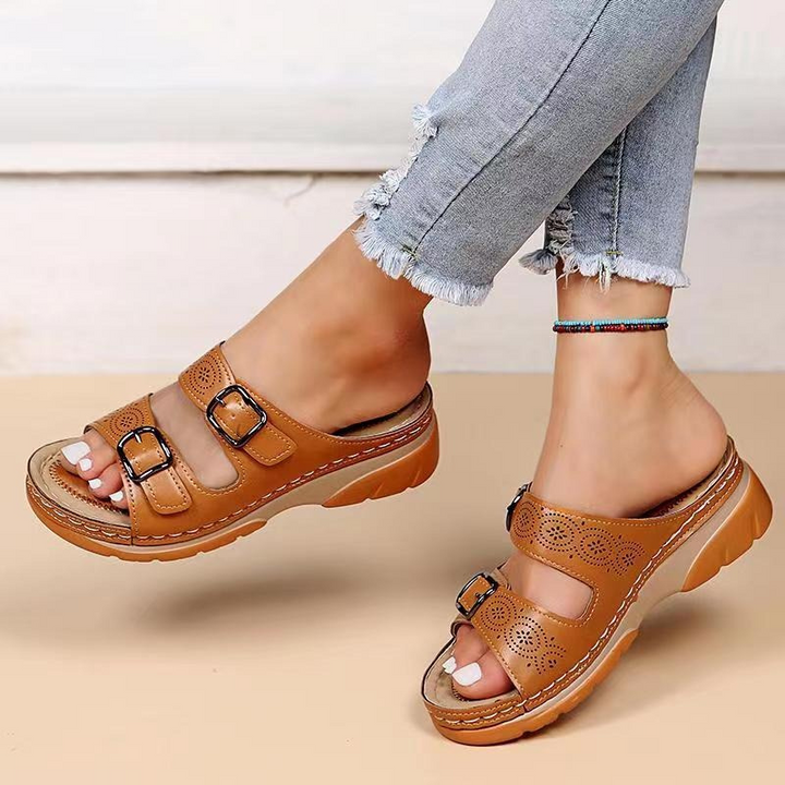 Liv™ | Comfortable Orthopedic Leather Sandals