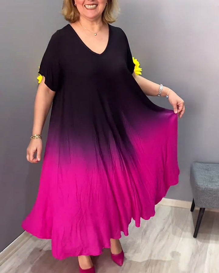 Joanna™ - Elegant Pleated Women's Dress