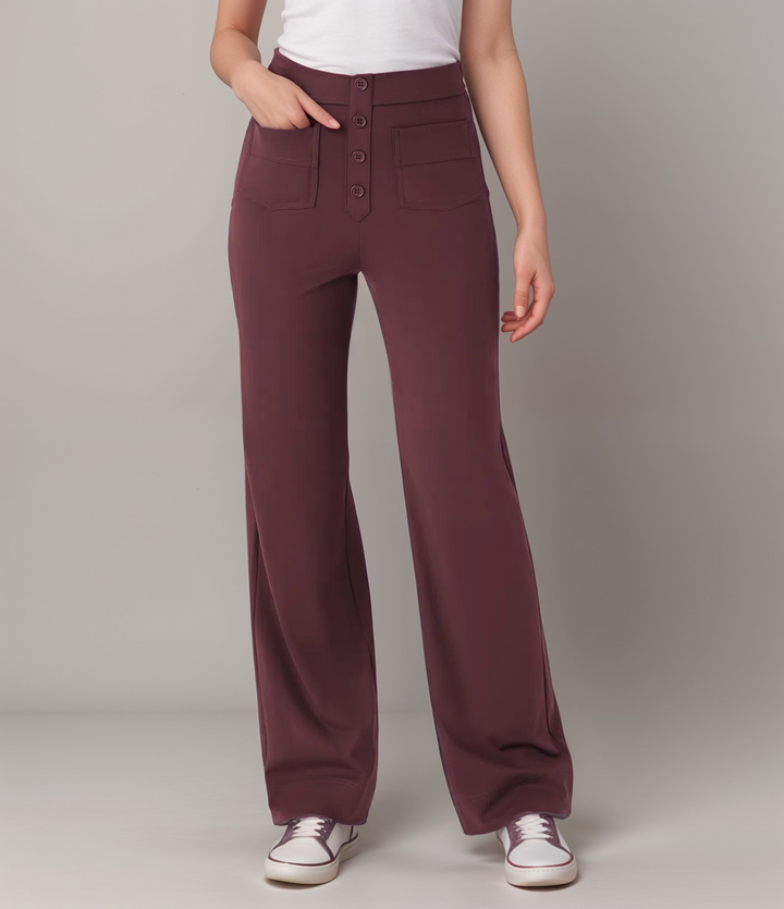 Elsa™ | High-Waisted Stretch Trousers