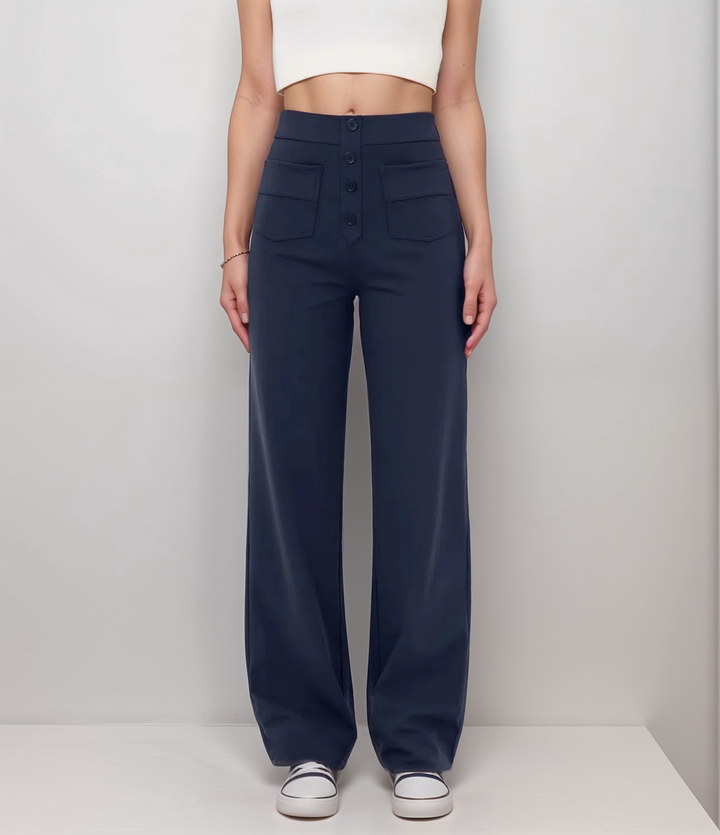 Elsa™ | High-Waisted Stretch Trousers