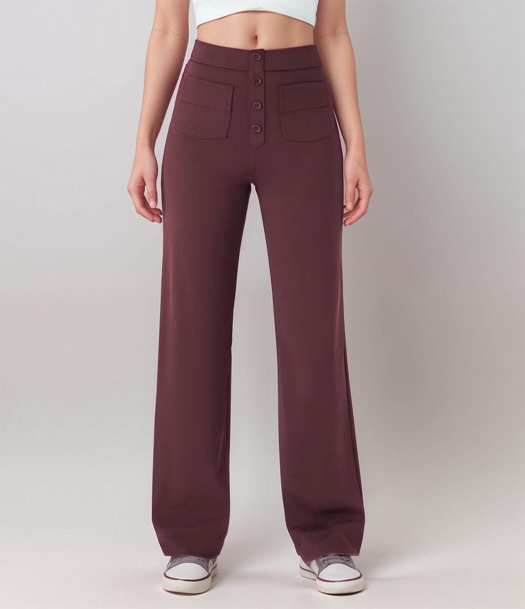 Elsa™ | High-Waisted Stretch Trousers