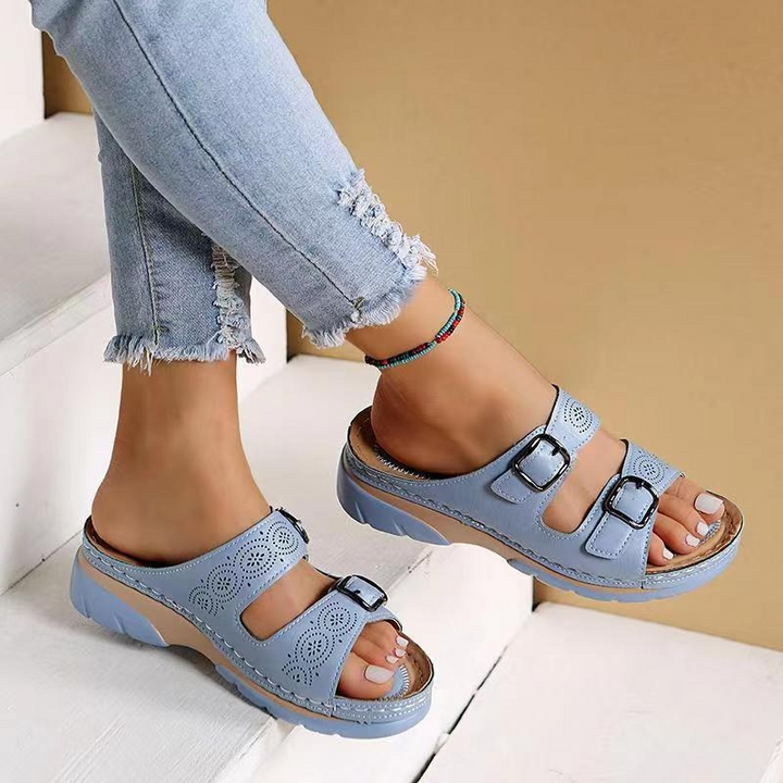 Liv™ | Comfortable Orthopedic Leather Sandals
