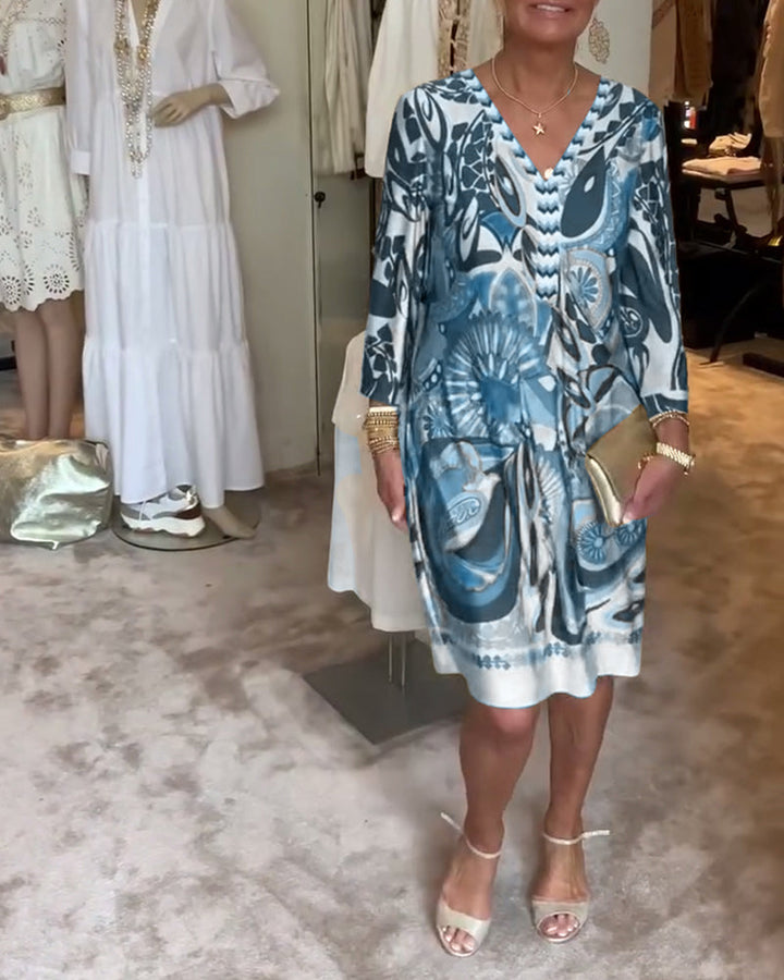 Mariane™ – Retro-Inspired Print Dress