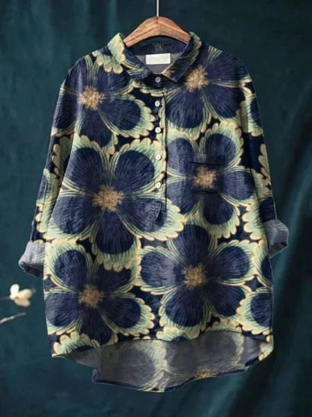 Emery™ | Elegant Floral Pattern Blouse