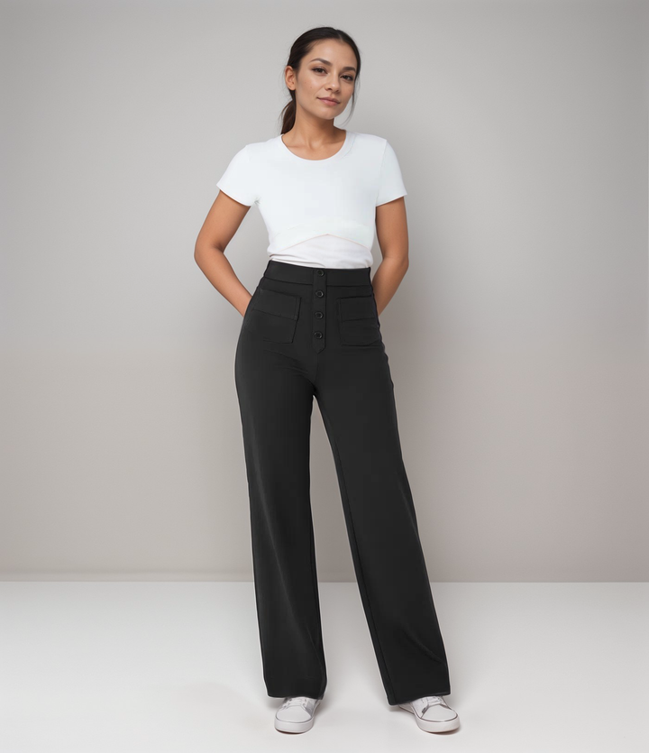 Elsa™ | High-Waisted Stretch Trousers
