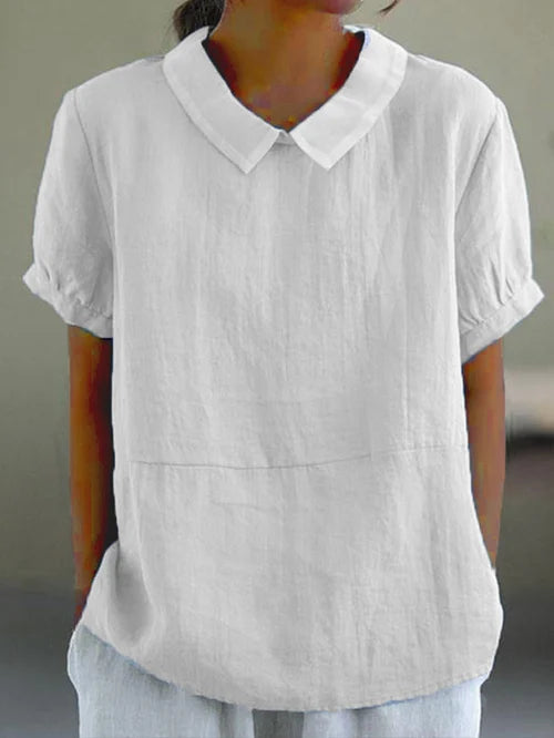 Amalie™ | Timeless Collared Blouse