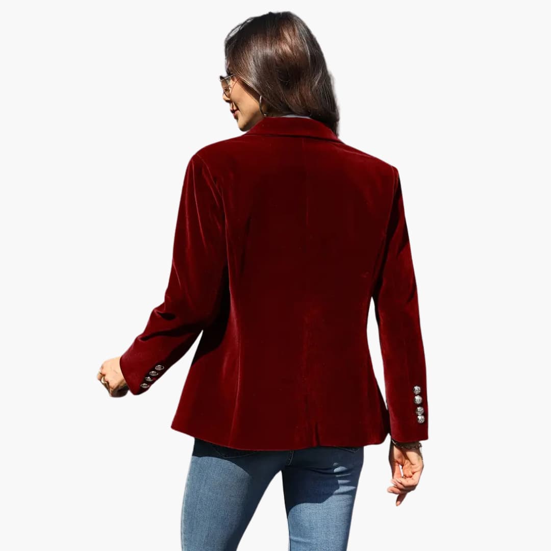 Siobhán™ | Elegant Retro Blazer Single-Breasted