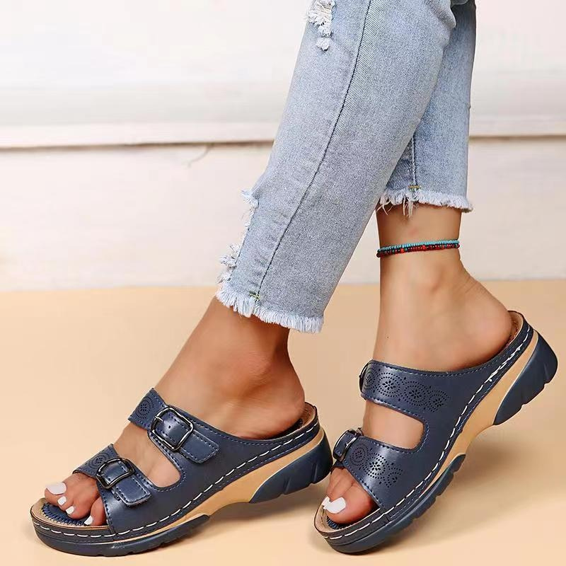 Liv™ | Comfortable Orthopedic Leather Sandals