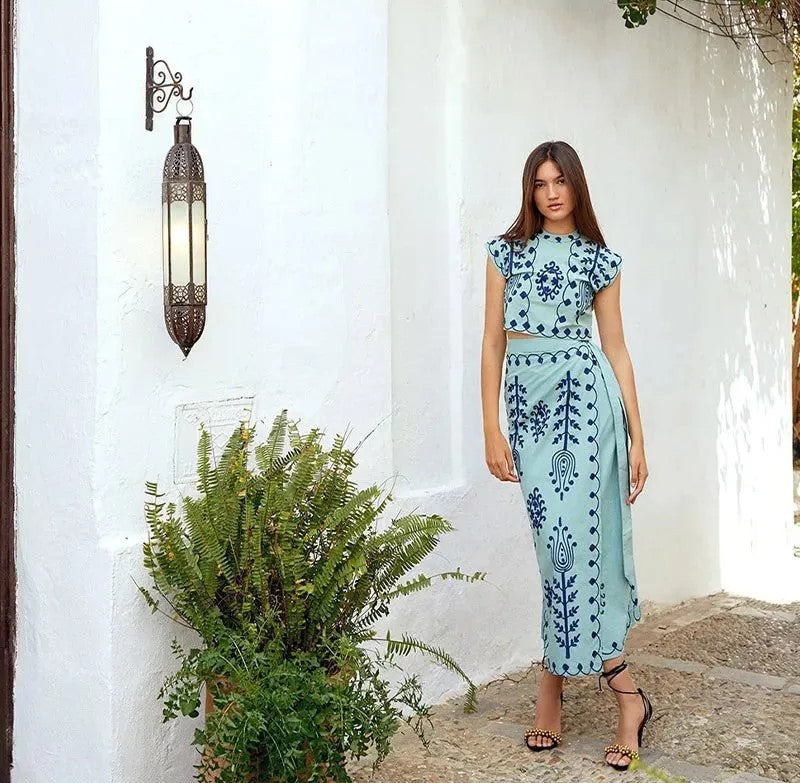 Camilla™ | Graceful Print Ensemble