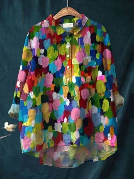 Emery™ | Elegant Floral Pattern Blouse
