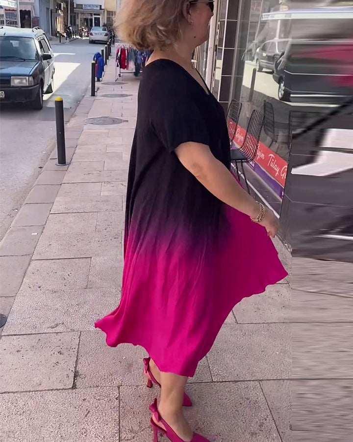 Joanna™ - Elegant Pleated Women's Dress