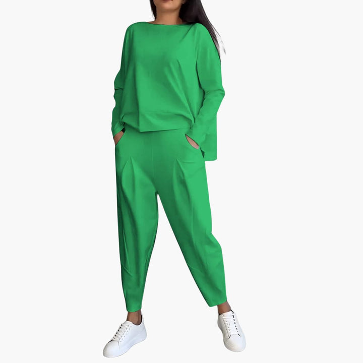 Anna™ | Comfortable Two-Piece Set with Crew Neck