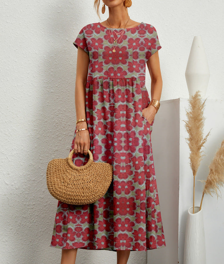 Roselle – Elegant Floral Dress