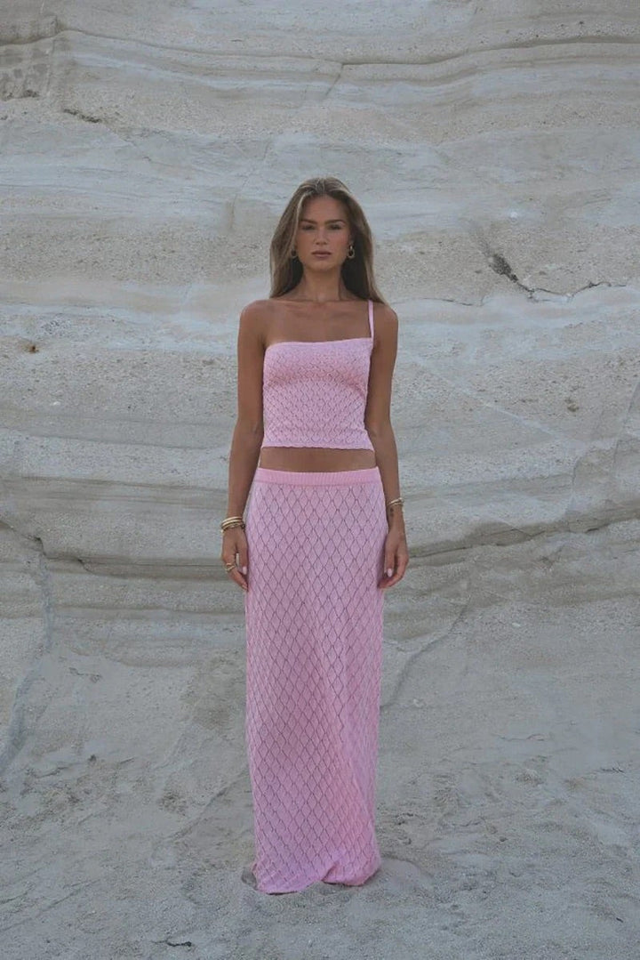 Neve | One-Strap Knitted Set