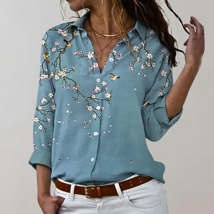 Delphi | Elegant Luxe Blouse