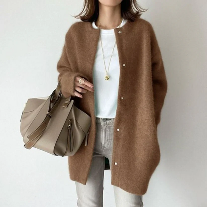 Áine™ | Stylish Cashmere Cardigan