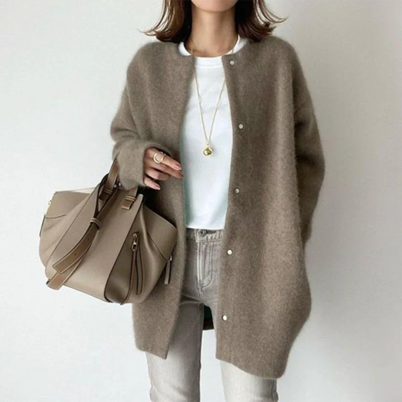 Áine™ | Stylish Cashmere Cardigan