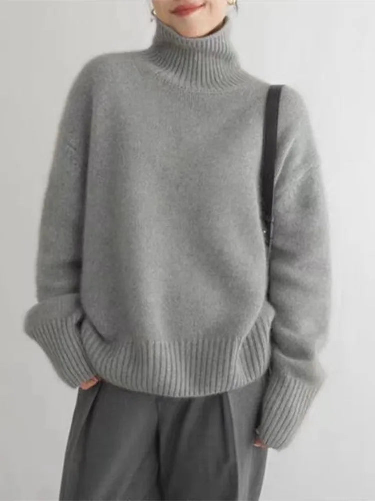 Isabella™ | Cozy Turtleneck Sweater