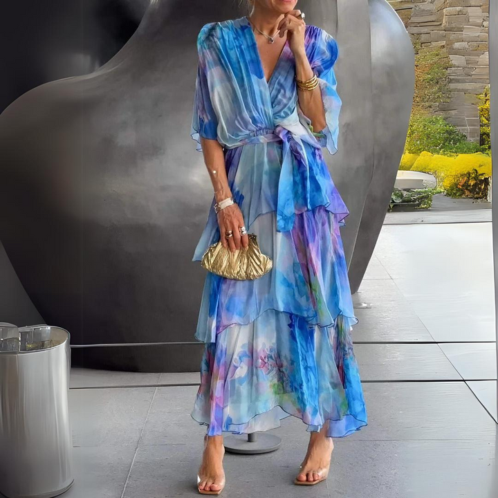Betty | Elegant V-Neck Dress