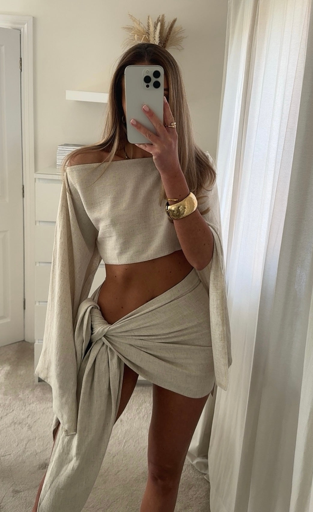 Odessa | Linen Sarong Set